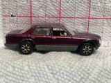 Red 380 Sel 1991 Hot Wheels Diecast Car