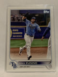 #324 Mike Zunino Tampa Bay Rays 2022 Topps Series 1 Baseball Card MLB