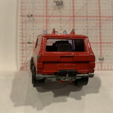 Red District 3 Fire Dept Range Rover 1/60 Majorette Diecast Car DQ