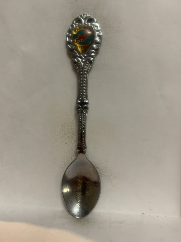 North Red Deer 75th Alberta Souvenir Spoon