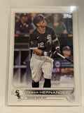 #28 Cesar Hernandez Chicago White Sox 2022 Topps Series 1 Baseball Card MLB
