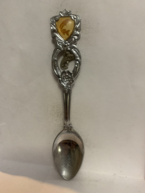 Boyle Alberta Fish Souvenir Spoon