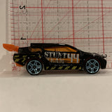 Black Stunt Team #44 X1649 ©2012 Hot Wheels Diecast Car DQ