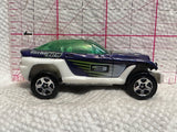 Blue Jeepster Hot Wheels Diecast Car