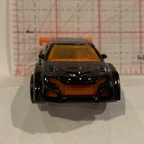 Black Stunt Team #44 X1649 ©2012 Hot Wheels Diecast Car DQ