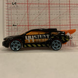 Black Stunt Team #44 X1649 ©2012 Hot Wheels Diecast Car DQ
