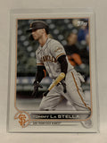 #241 Tommy La Stella San francisco Giants 2022 Topps Series 1 Baseball Card MLB