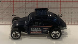 Black Shark Spotter Custom Volkswagen Beetle Hot Wheels Toy Diecast Car