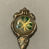 Ireland Shamrock Collectable Souvenir Spoon DQ