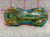 Blue X-Raycers Clear Speeder 2014 Hot Wheels Diecast Car