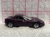 Purple Corvette Stingray III  Motor Max Diecast Car