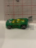 Green Paradigm Shift Hot Wheels Toy Diecast Car