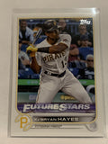 #56 Ke'Bryan Hayes Future Stars Rookie Pittsburgh Pirates 2022 Topps Series 1 Baseball Card MLB