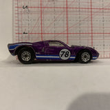 Purple Ford GT 40 ©1999 Hot Wheels Diecast Car DQ
