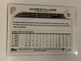 #286 Jacob Stallings Pittsburgh Pirates 2022 Topps Series 1 Baseball Card MLB