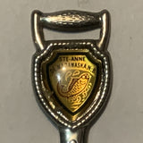 Ste-Anne De Maoawaska NB Michigan Shovel Collectable Souvenir Spoon DQ