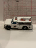 White Bomb Squad Truck 1974 Hot Wheels Toy Diecast Car