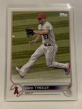 #27 Mike Trout Los Angeles Angels 2022 Topps Series 1 Baseball Card MLB