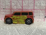 Orange Scion XB Hot Wheels Diecast Car