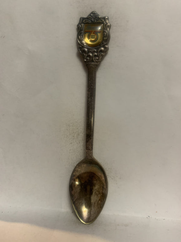 Alberta 75th  Souvenir Spoon