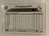 #226 Josh Donaldson Minnesota Twins 2022 Topps Series 1 Baseball Card MLB