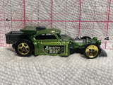 Green Aristo Rat DTX10 2016 Hot Wheels Diecast Car