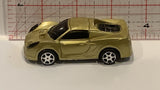 Yellow Sports Racer Unbranded Toy Diecast Car