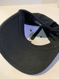 Black Winners Edge Strap Ball Hat Cap