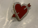 Valentine Heart Arrow Lapel Hat Pin DY