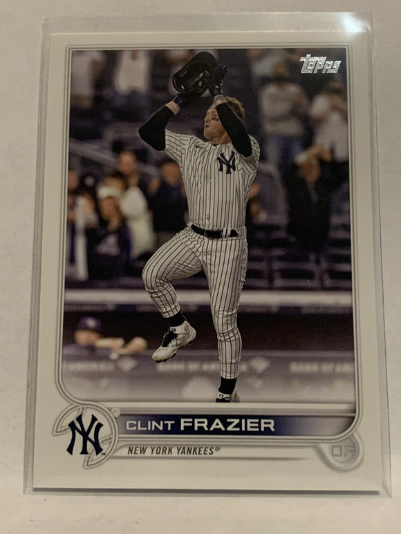 #101 Clint Frazier New York Yankees 2022 Topps Series 1 Baseball Card MLB