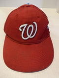 Red Washington Nationals MLB Velcro Ball Hat Cap