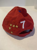 Red Washington Nationals MLB Velcro Ball Hat Cap