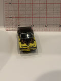 Black Yellow 1980 Pontiac GTO Playing Mantis 2003 Hot Wheels Toy Diecast Car
