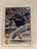 #190 Emmanuel Close All Star Rookie Cleveland Guardians 2022 Topps Series 1 Baseball Card MLB