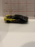 Black Yellow 1980 Pontiac GTO Playing Mantis 2003 Hot Wheels Toy Diecast Car