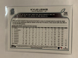 #206 Kyle Lewis Seattle Mariners 2022 Topps Series 1 Baseball Card MLB