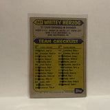 #243 Whitey Herzog Manager St Louis Cardinals 1987 Topps Baseball Card IN