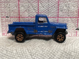 Blue Jeep Willys 4X4 MB955 2015 Matchbox Diecast Car