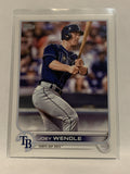 #145 Joey Wendle Tampa Bay Rays 2022 Topps Series 1 Baseball Card MLB