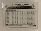 #224 Martin Maldonado Houston Astros 2022 Topps Series 1 Baseball Card MLB