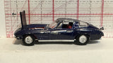 Blue '69 Chevy Corvette Racing Champions Diecast Car
