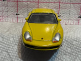 Yellow Porsche Boxster S 1/58 Realtoy Diecast Car