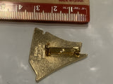 Sylvan Lake 37G Lions Club Sail Boat Lapel Hat Pin DY