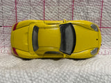 Yellow Porsche Boxster S 1/58 Realtoy Diecast Car