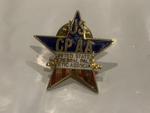 US CPAA United States Cerebral Pals Athletic Assocaition Lapel Hat Pin DY