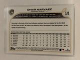 #139 Omar Narvaez Milwaukee Brewers 2022 Topps Series 1 Baseball Card MLB