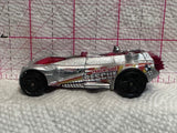 Silver Track Side Rescue Gearonimo Hot Wheels Diecast Car