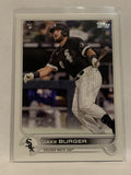 #186 Jake Burger Rookie Chicago White Sox 2022 Topps Series 1 Baseball Card MLB
