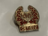 CET EEC Horse Shoes Wreath Lapel Hat Pin DY