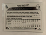#186 Jake Burger Rookie Chicago White Sox 2022 Topps Series 1 Baseball Card MLB